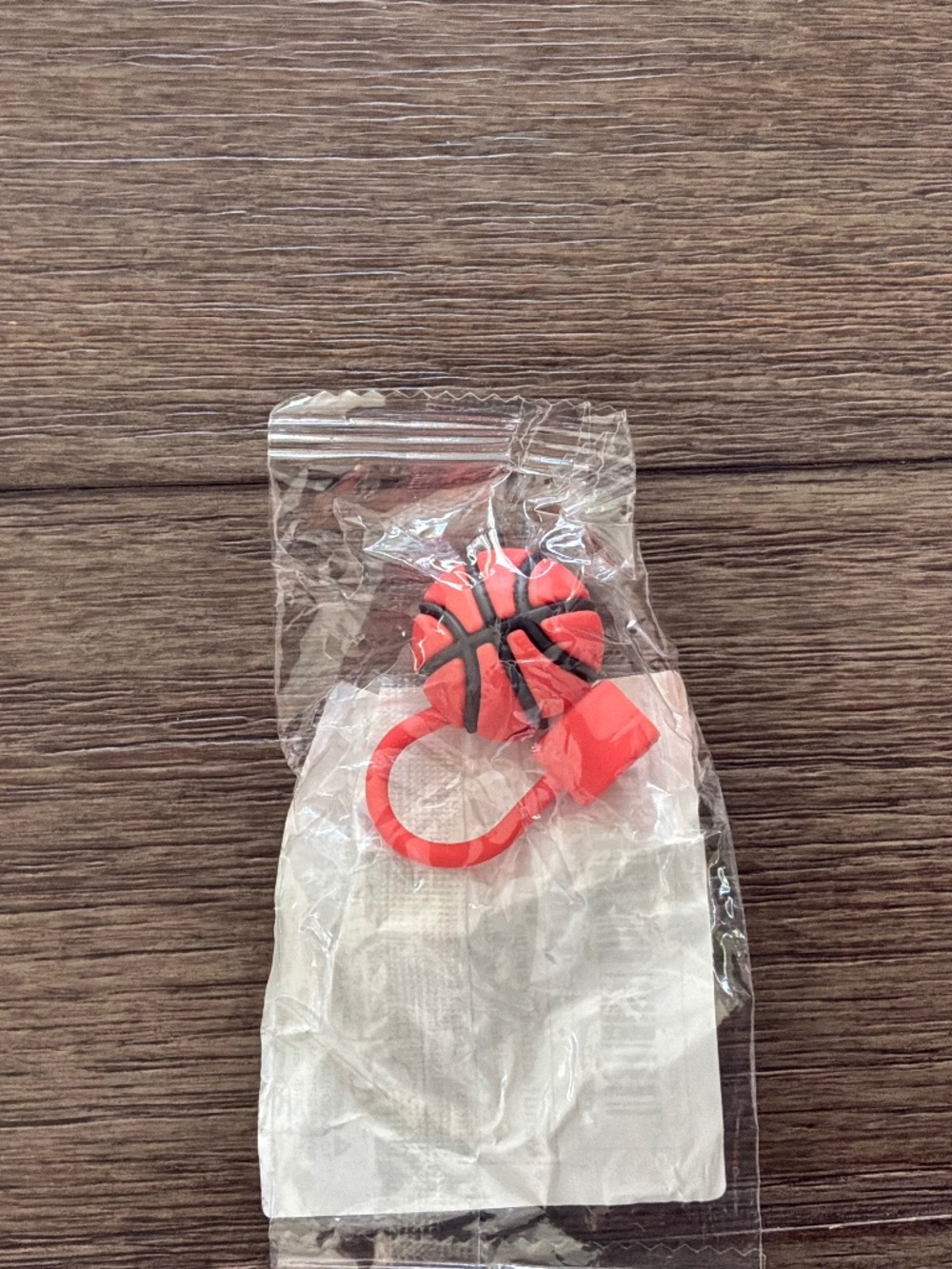 Basketball Straw Cover